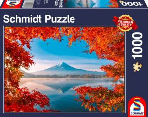 Puzzle Premium Quality 1000 elementów Góra Fudżi / Japonia