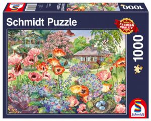 Puzzle Premium Quality 1000 elementów Kwitnący ogród