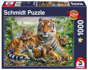 Puzzle PQ 1000 el. Tygrysy