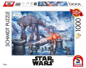 Puzzle Premium Quality 1000 elementów THOMAS KINKADE Bitwa o Hoth (Star Wars)