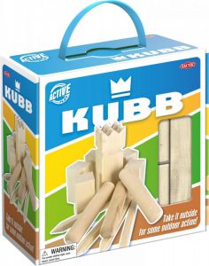 Gra Kubb w kartonowym opakowaniu