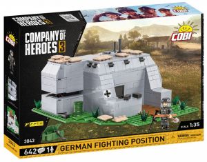 Klocki Company of Heroes 3 Niemiecka pozycja bojowa