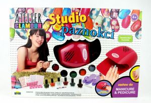 Zestaw do manicure Atelier Glamour Studio paznokci