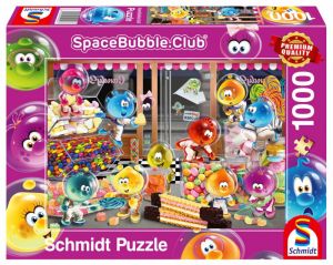 Puzzle Premium Quality 1000 elementów SpaceBubble W sklepie ze słodyczami