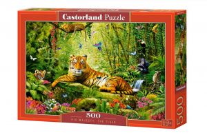 Puzzle 500 elementów Majestatyczny tygrys