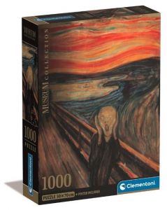 Puzzle 1000 elementów Compact Museum L\'urlo Di Munch