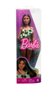Lalka Barbie Fashionistas w kombinezonie w kropki
