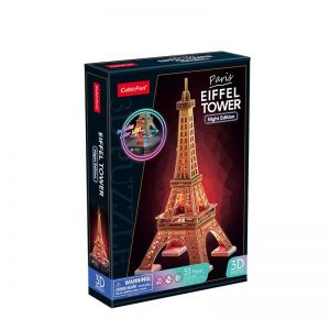 Puzzle 3D Wieża Eiffla (wersja nocna)