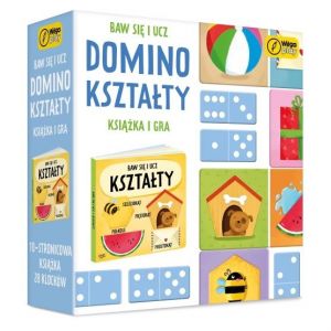 Gra i książka Domino. Kształty. Baw się i ucz