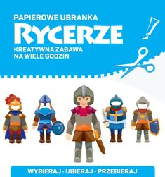 Rycerze papierowe ubranka