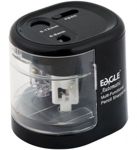 Temperówka na baterie EAGLE EG-5161 dwuotworowa czarna