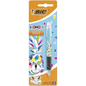 Pióro wieczne BIC X Pen Decor FP Pineapple niebieski Blister 1szt