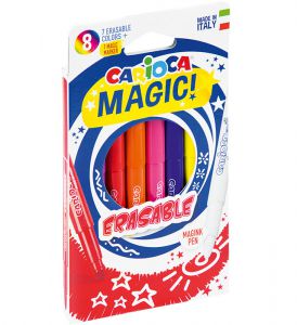 Pisaki Magic Laser 8 kolorów + wymazywacz (41239)