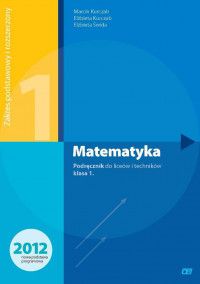 Matematyka podręcznik dla klasy 1 liceum i technikum zakres rozszerzony mar1