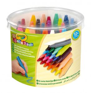 Crayola BABY Grube Kredki świecowe grube Crayola mini kids 24 kolory