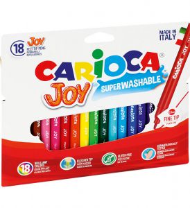 Pisaki Carioca Joy 18 kolorów