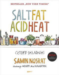 Salt fat acid heat cztery składniki