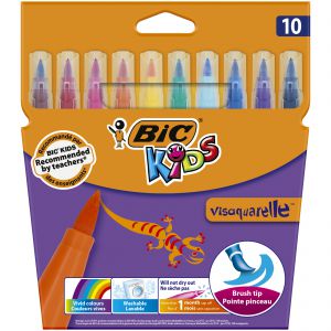 Flamastry BIC Kids Visaquarelle pudełko 10 kolorów