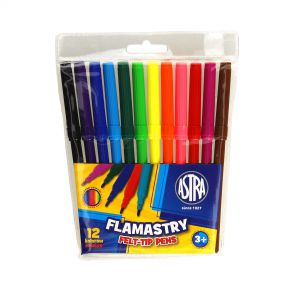 Flamastry Astra cx 12 kolorów