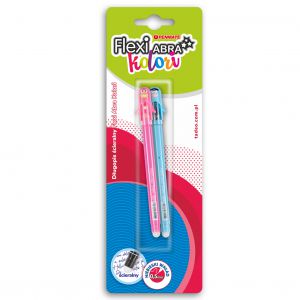 Długopis Penmate Flexi abra kolori 2 szt. blister