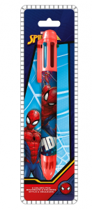 Długopis 6 kolorowy Spiderman MV16028