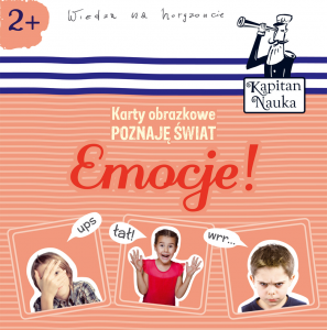 Emocje karty obrazkowe poznaję świat kapitan nauka