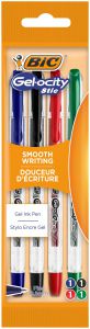 Długopis żelowy BIC Gel-ocity Stic 0.5mm Pouch 4szt mix. kolorów