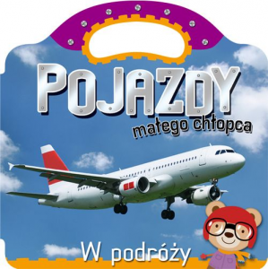 Pojazdy małego chłopca w podróży