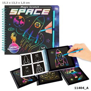 Zestaw kreatywny Magic Scratch Space mini 11404A
