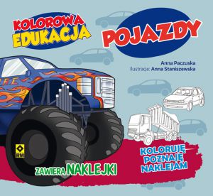 Pojazdy kolorowa edukacja