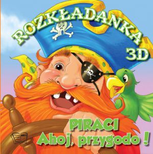 Piraci ahoj przygodo rozkładanka 3d