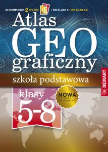 Pakiet atlas geograficzny szkoła podstawowa klasy 5-8