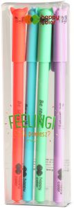 Długopis Happy Color Feelingi CATS 0.5 mm 4 sztuki
