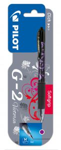 Długopis żelowy G-2 Victoria Pilot fioletowy blister