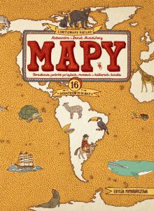 Mapy obrazkowa podróż po lądach morzach i kulturach świata edycja pomarańczowa