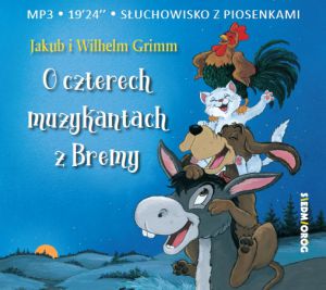 CD MP3 O czterech muzykantach z bremy słuchowisko z piosenkami