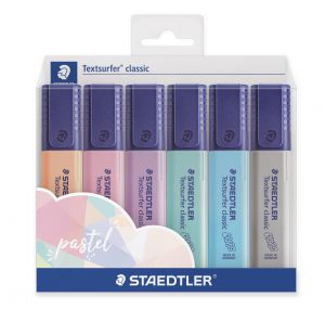 Zakreślacz Staedtler Textsurfer classic Pastel 6 kolorów