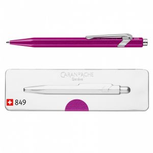 Długopis 849 Pop Line Metal-X M CARAN D\'ACHE w pudełku fioletowy
