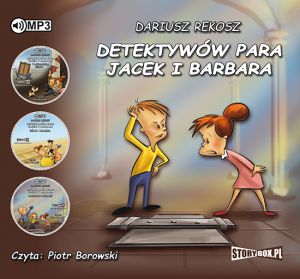 CD MP3 Pakiet detektywów para jacek i barbara